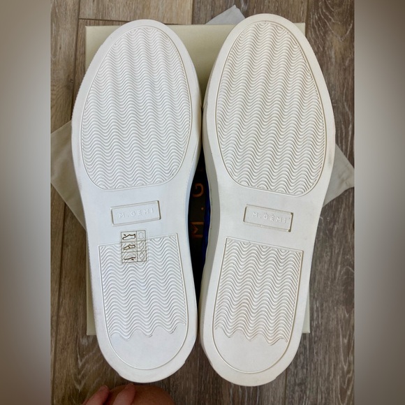 M. Gemi Cerchio Navy Loafers Size 40 NIB - Picture 4 of 11